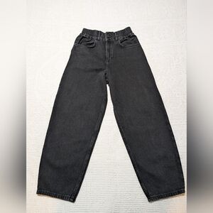 All Saints Black Barrel Leg High waisted Women's Jeans